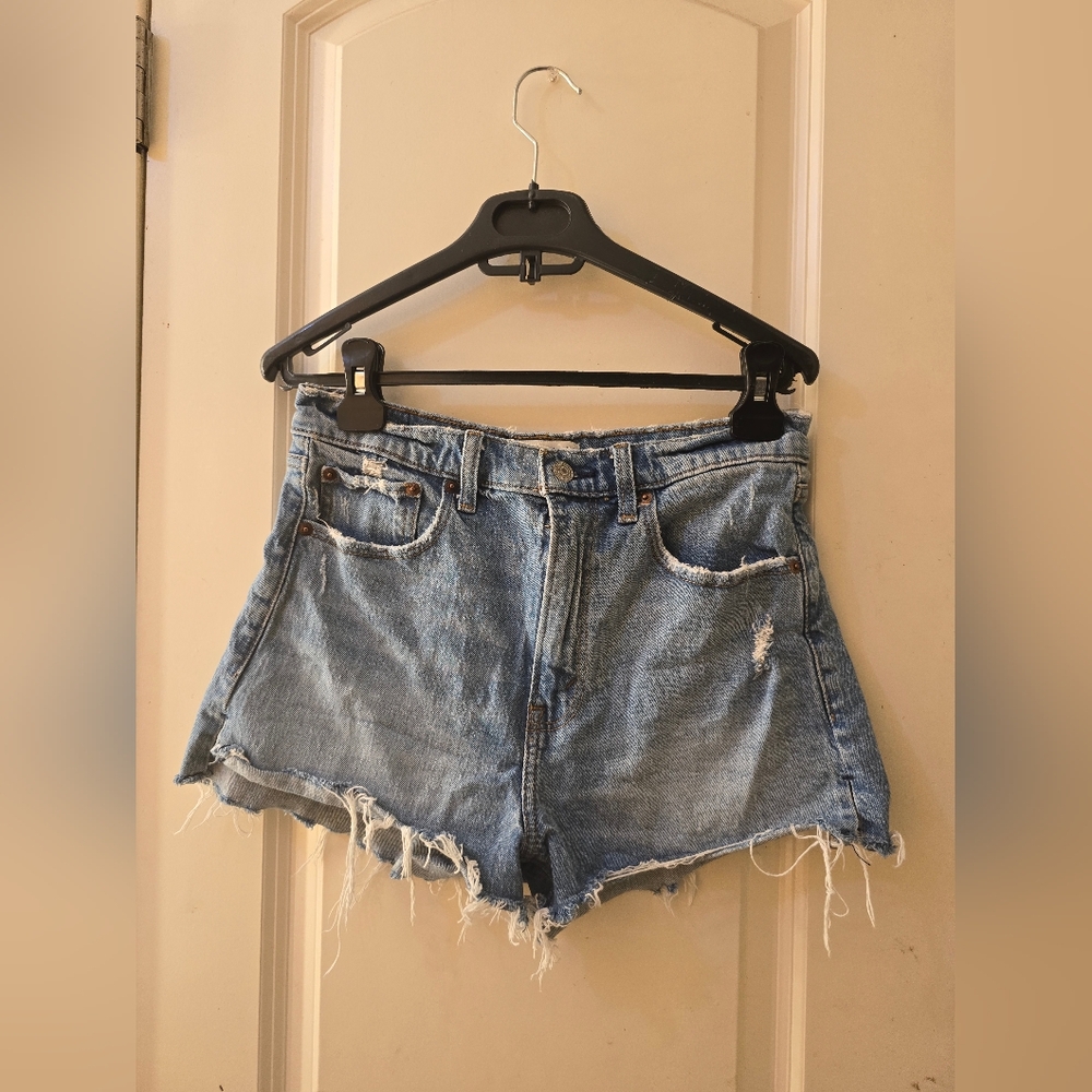 Abercrombie and fitch mom shorts sz 27